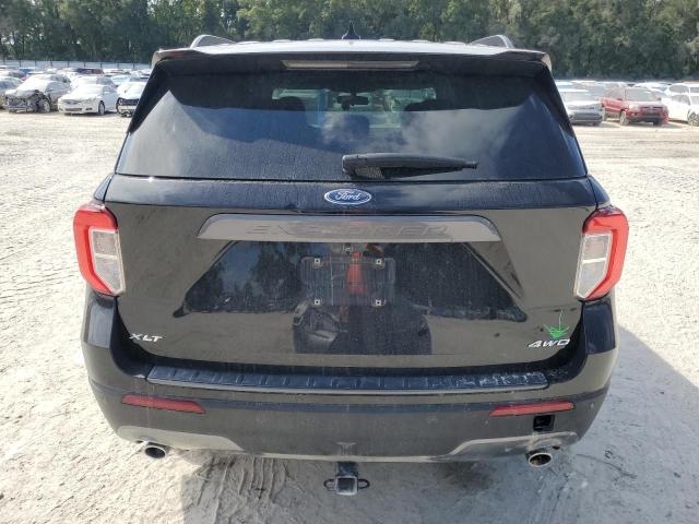 1FMSK8DH5NGB49595 - 2022 FORD EXPLORER XLT შავი ფოტო 6