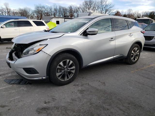 5N1AZ2MH7HN152745 - 2017 NISSAN MURANO S SILVER photo 1