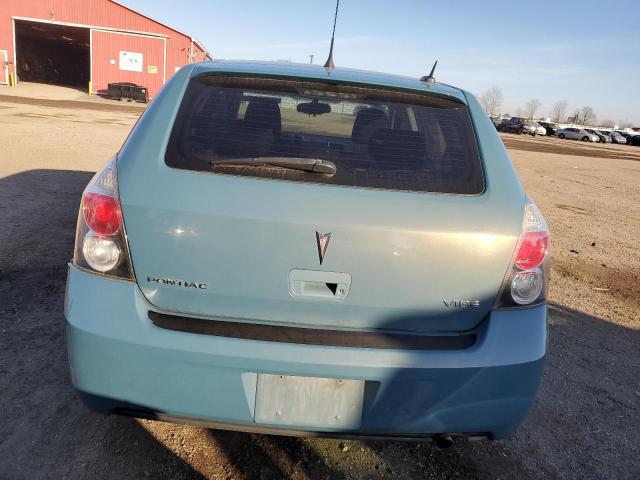 5Y2SP67889Z421301 - 2009 PONTIAC VIBE BLUE photo 6