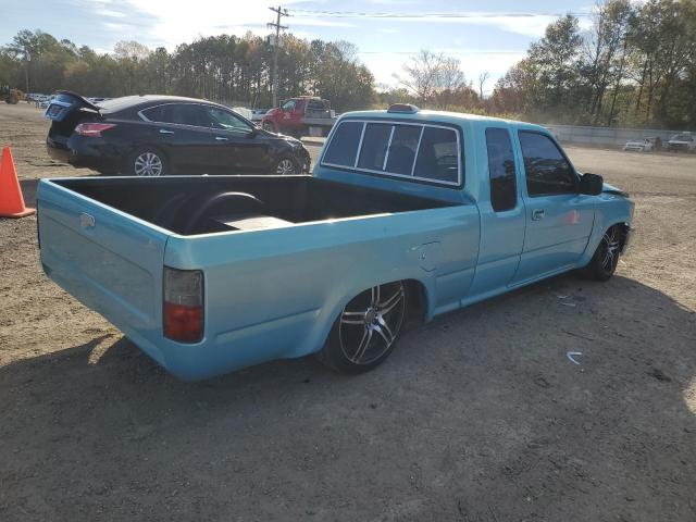 JT4RN93P4R5097368 - 1994 TOYOTA PICKUP 1/2 TON EXTRA LONG WHEELBASE TEAL photo 3