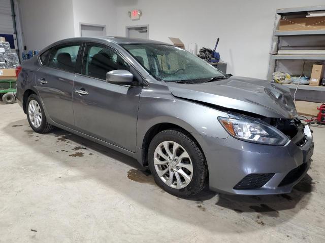 3N1AB7AP5HY335231 - 2017 NISSAN SENTRA S GRAY photo 4