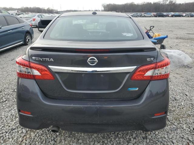 3N1AB7AP2EY293273 - 2014 NISSAN SENTRA S GRAY photo 6