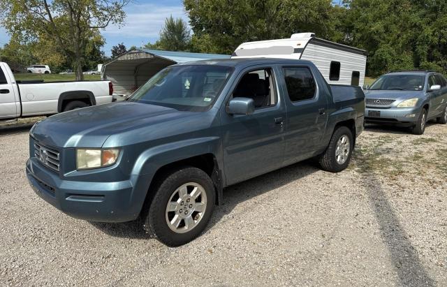 2HJYK16576H512263 - 2006 HONDA RIDGELINE RTL BLUE photo 2