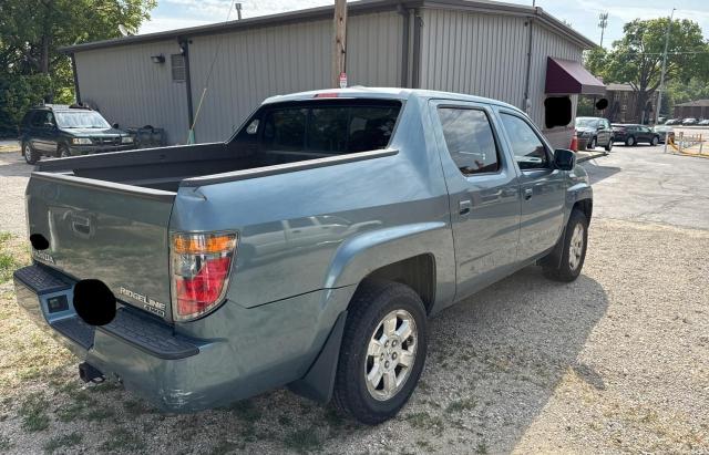 2HJYK16576H512263 - 2006 HONDA RIDGELINE RTL BLUE photo 4