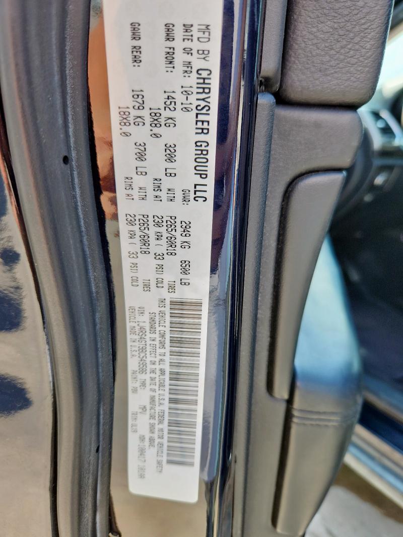 1J4RS4GT9BC549586 - 2011 JEEP GRAND CHER LAREDO BLACK photo 13