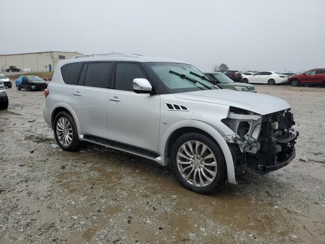 JN8AZ2NC9G9401873 - 2016 INFINITI QX80 SILVER photo 4