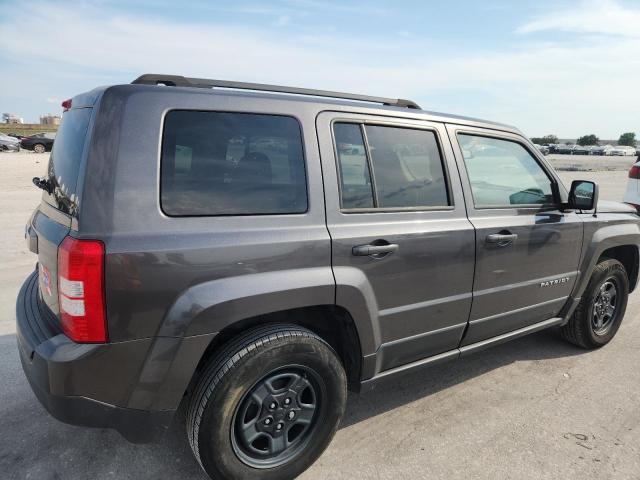 1C4NJPBB9HD172848 - 2017 JEEP PATRIOT SPORT CHARCOAL photo 3