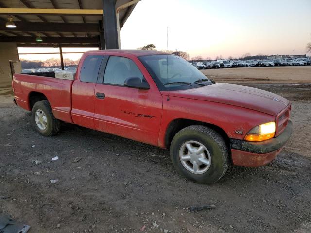 187GL23X2VS102549 - 1997 DODGE DAKOTA SPT RED photo 4