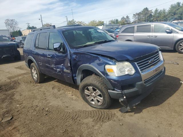 1FMEU73E57UB23172 - 2007 FORD EXPLORER XLT BLUE photo 4