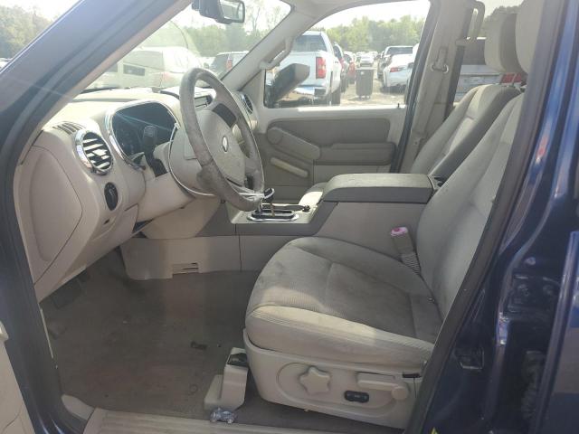 1FMEU73E57UB23172 - 2007 FORD EXPLORER XLT BLUE photo 7