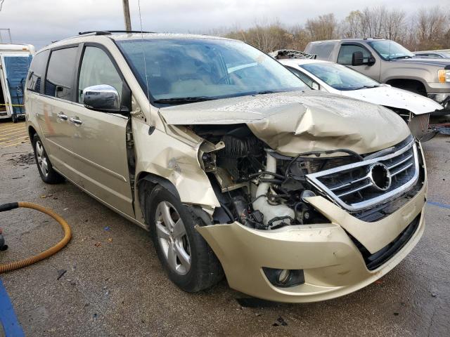 2V4RW6DX5AR263145 - 2010 VOLKSWAGEN ROUTAN SEL BEIGE photo 4