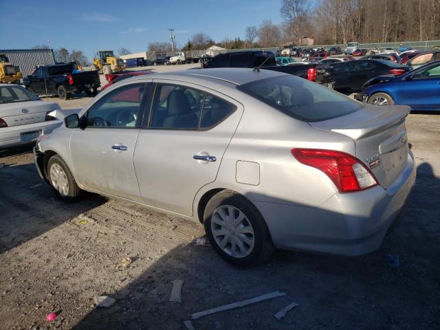 3N1CN7AP3KL823663 - 2019 NISSAN VERSA S SILVER photo 2