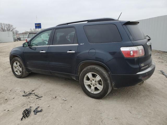 1GKER33D19J172481 - 2009 GMC ACADIA SLT-2 BLUE photo 2