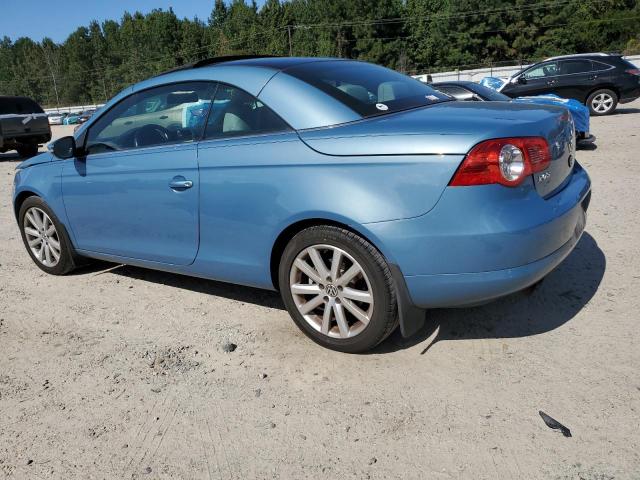 WVWBA71F49V022715 - 2009 VOLKSWAGEN EOS TURBO BLUE photo 2