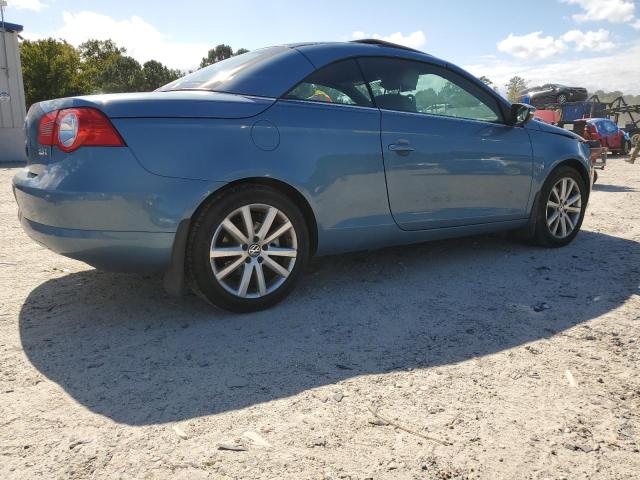 WVWBA71F49V022715 - 2009 VOLKSWAGEN EOS TURBO BLUE photo 3