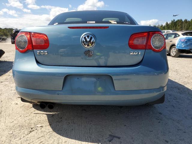 WVWBA71F49V022715 - 2009 VOLKSWAGEN EOS TURBO BLUE photo 6