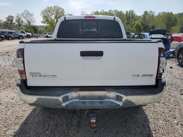 5TFLU4EN5DX065307 - 2013 TOYOTA TACOMA DOUBLE CAB Blanc photo 6