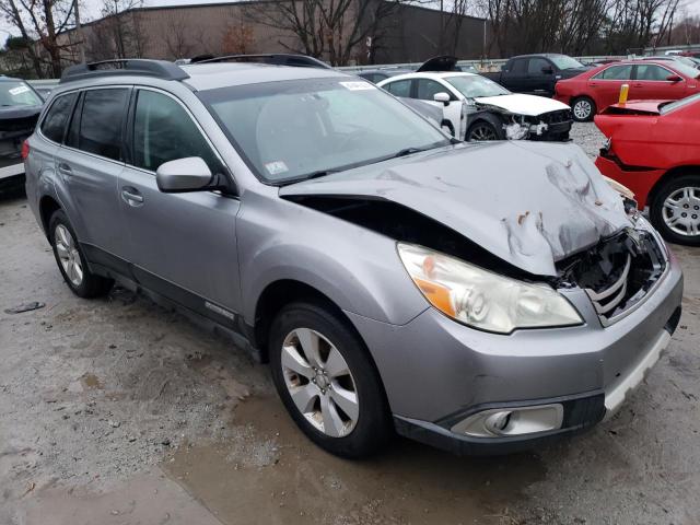 4S4BRBKC8B3349700 - 2011 SUBARU OUTBACK 2.5I LIMITED SILVER photo 4