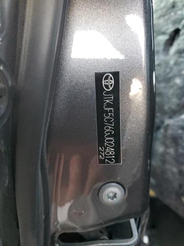 JTKJF5C76GJ024812 - 2016 TOYOTA SCION TC 灰色 照片 12