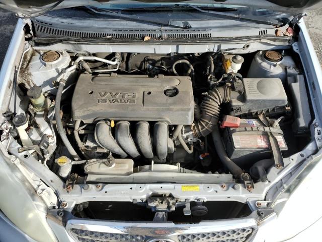 2T1BR32E57C804853 - 2007 TOYOTA COROLLA CE SILVER photo 11