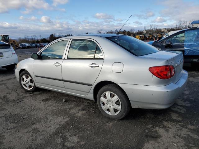 2T1BR32E57C804853 - 2007 TOYOTA COROLLA CE SILVER photo 2