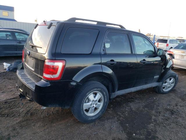 1FMCU03G49KA21537 - 2009 FORD ESCAPE XLT BLACK photo 3