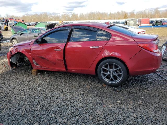 2G4GS5EVXD9175860 - 2013 BUICK REGAL PREMIUM BURGUNDY photo 2