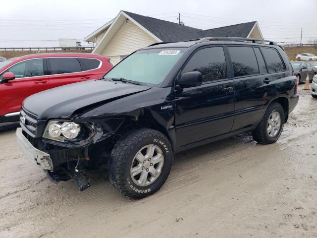 JTEGF21A730113959 - 2003 TOYOTA HIGHLANDER LIMITED BLACK photo 1