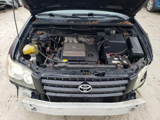 JTEGF21A730113959 - 2003 TOYOTA HIGHLANDER LIMITED BLACK photo 11