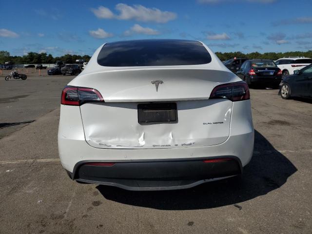 7SAYGDEE1NF565671 - 2022 TESLA MODEL Y Білий фото 6