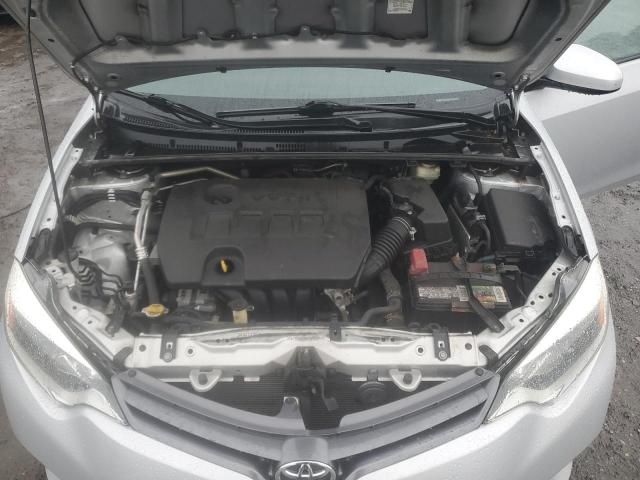 2T1BURHE7GC704424 - 2016 TOYOTA COROLLA L SILVER photo 11