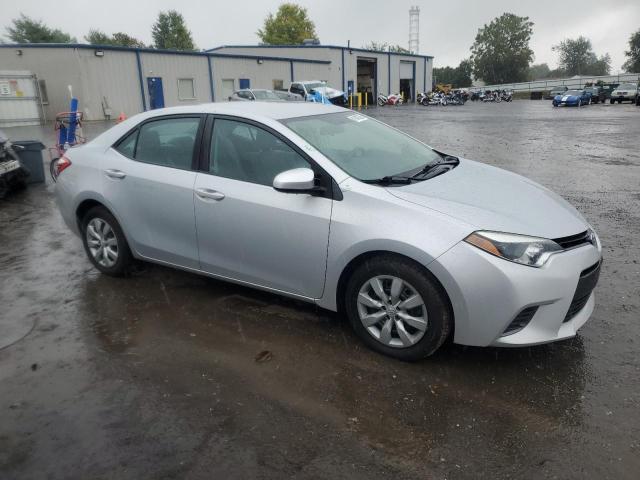 2T1BURHE7GC704424 - 2016 TOYOTA COROLLA L SILVER photo 4