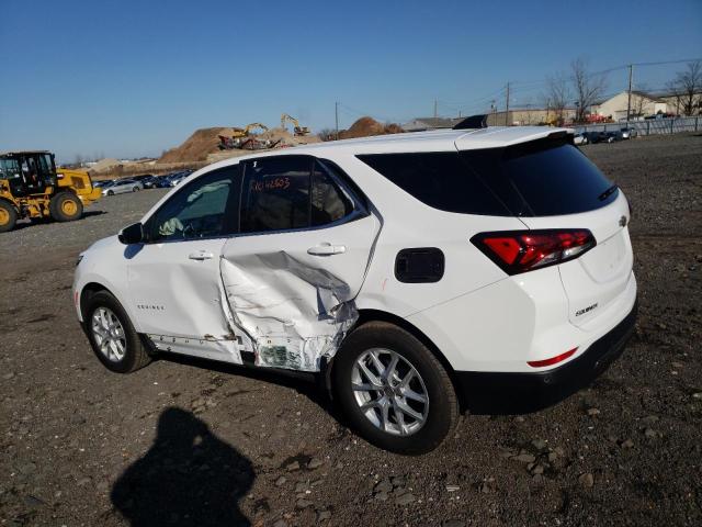 3GNAXUEG3PL270101 - 2023 CHEVROLET EQUINOX LT WHITE photo 2