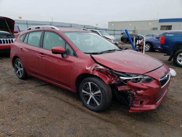 4S3GTAC62K3756782 - 2019 SUBARU IMPREZA PREMIUM RED photo 4