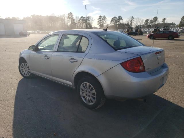 1G1AA5F59A7132273 - 2010 CHEVROLET COBALT LS SILVER photo 2