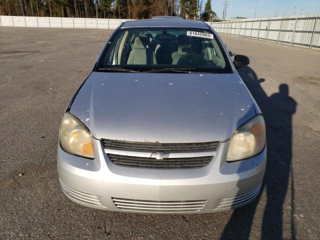 1G1AA5F59A7132273 - 2010 CHEVROLET COBALT LS SILVER photo 5