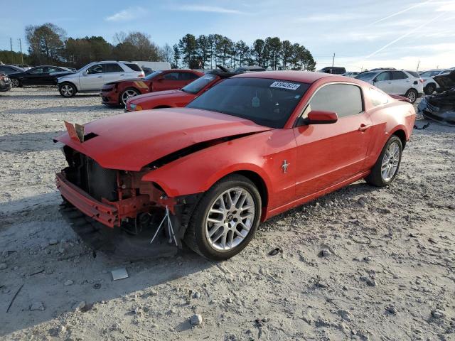 1ZVBP8AM4D5202012 - 2013 FORD MUSTANG RED photo 1