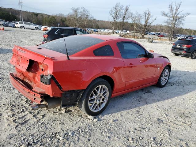 1ZVBP8AM4D5202012 - 2013 FORD MUSTANG RED photo 3