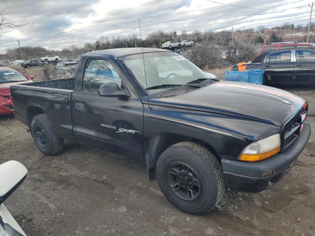 1B7FL26X9YS736999 - 2000 DODGE DAKOTA BLACK photo 4