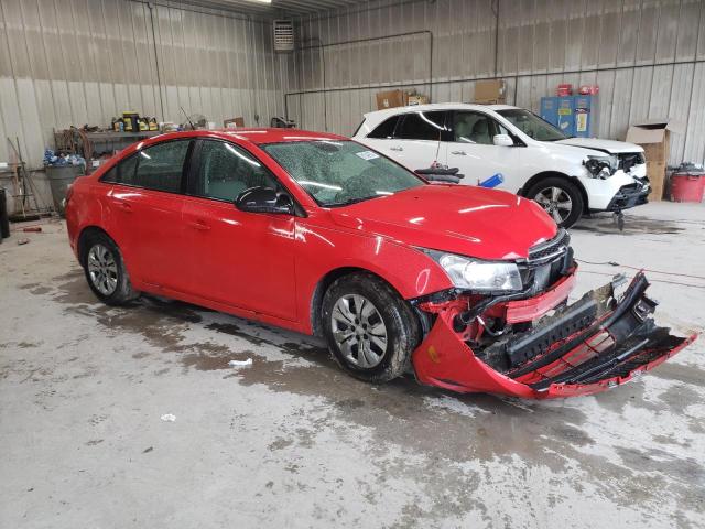 1G1PA5SG6E7263880 - 2014 CHEVROLET CRUZE LS RED photo 4