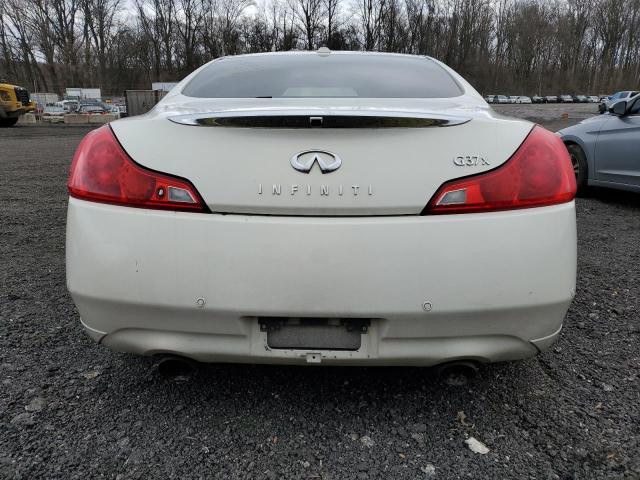 JN1CV6EL6BM263757 - 2011 INFINITI G37 WHITE photo 6