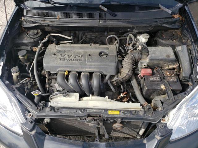 2T1KR30E58C717099 - 2008 TOYOTA COROLLA MA XR BLACK photo 11