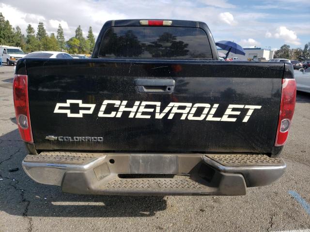 1GCCS136668183606 - 2006 CHEVROLET COLORADO BLACK photo 6