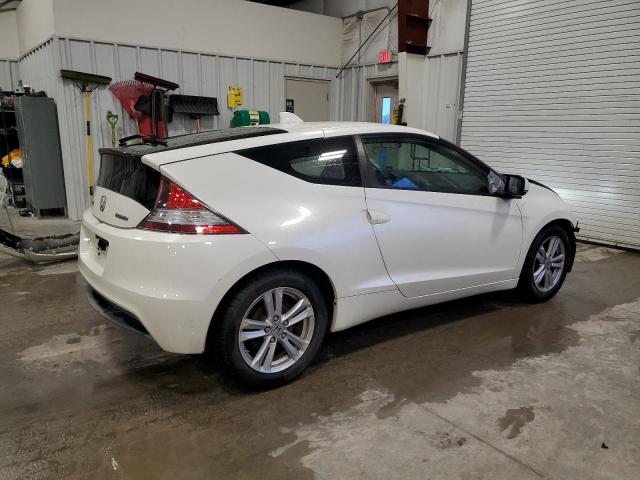 JHMZF1C62BS011907 - 2011 HONDA CR-Z EX WHITE photo 3