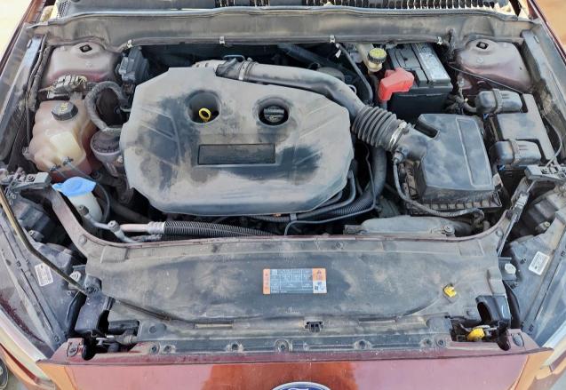 3FA6P0K91GR232382 - 2016 FORD FUSION TITANIUM 栗色 照片 11