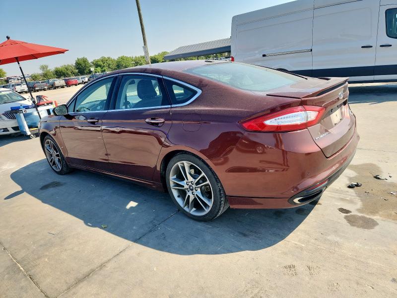 3FA6P0K91GR232382 - 2016 FORD FUSION TITANIUM 栗色 照片 2