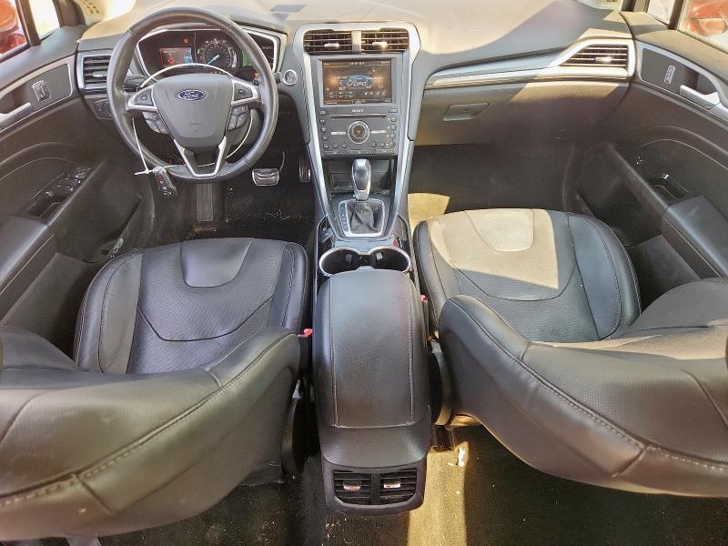 3FA6P0K91GR232382 - 2016 FORD FUSION TITANIUM 栗色 照片 8