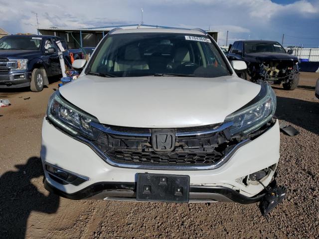 5J6RM4H72FL066698 - 2015 HONDA CR-V EXL თეთრი ფოტო 5