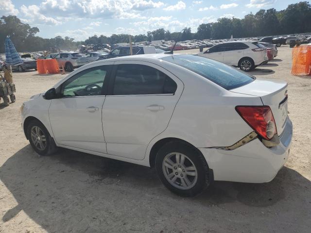 1G1JC5SHXE4123079 - 2014 CHEVROLET SONIC LT WHITE photo 2