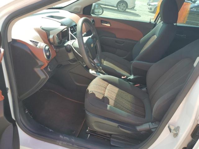 1G1JC5SHXE4123079 - 2014 CHEVROLET SONIC LT WHITE photo 7